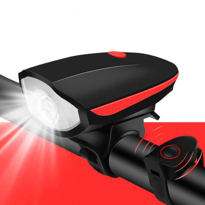 Tích Hợp Còi Báo, Đèn Xe ĐAP Năng Lượng Mặt Trời Cao Cấp: Siêu Sáng, Chống Nước