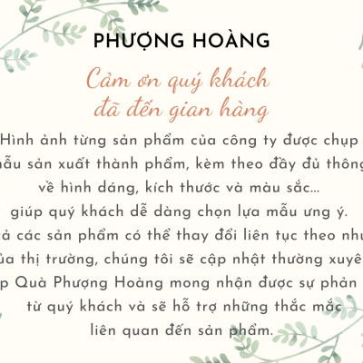 Hộp Quà Vuông V102 - 28x28x20 cm - phượng hoàng