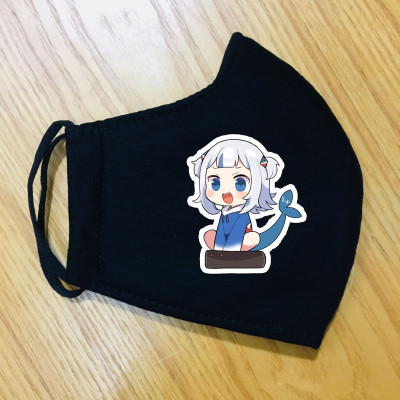 Set 2 KHẨU TRANG Gawr Gura Hololive