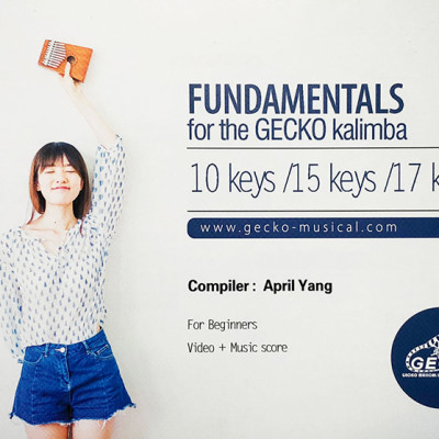 Đàn Kalimba Gecko 15 Phím Gỗ KOA K15K Kèm Kèn Kazoo