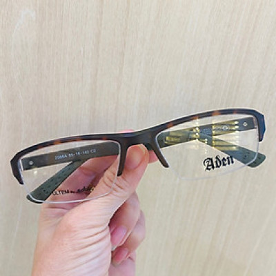 Gọng kính nhựa ultem 2066A nửa khung thời trang nam nữ siêu nhẹ OURESS