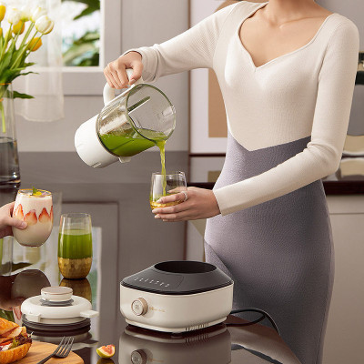 Máy Làm Sữa Hạt Cách Âm Bear PBJ-B10U5 8 Chức Năng Xay Nấu - Hàng Nhập Khẩu