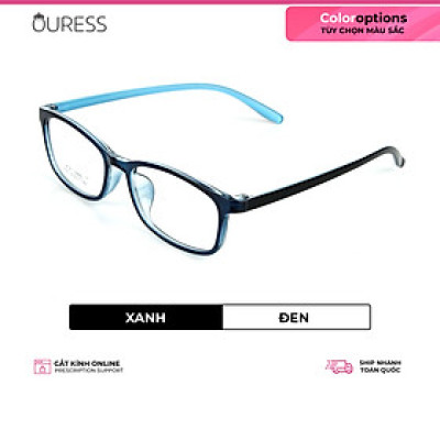 Gọng kính nhựa dẻo thời trang nam nữ siêu nhẹ siêu bền Ouress 2031