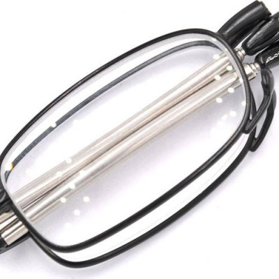 Kính lão gọng xếp 868 màu đen tròng lão 3.5 độ_nam