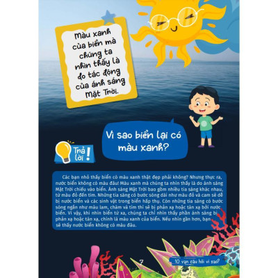 Sách - 10 Vạn Câu Hỏi Vì Sao - Kiến Thức Bách Khoa - Động Vật Dưới Nước - Việt Thư