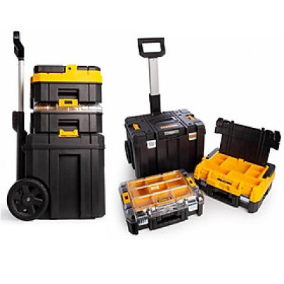 THÙNG ĐỰNG ĐỒ NGHỀ DI ĐỘNG (512X333X708)MM DEWALT DWST83411-1 - HÀNG CHÍNH HÃNG