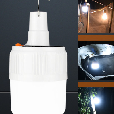 Đèn tích điện 100W 24 Led Sạc tích điện thông minh, Đèn sạc năng lượng mặt trời GD406-Dentichdien