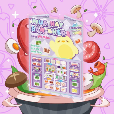 Sách - Mua Hay Bán Khéo - Trò Chơi Bóc Dán Cho Bé - Combo 5 Cuốn - Megabook