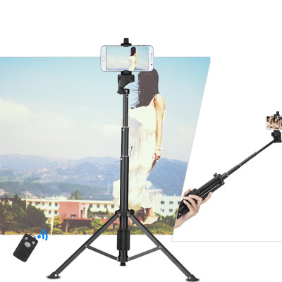 Chân đế quay phim chụp ảnh cho điện thoại kiêm gậy tự sướng bluetooth Yunteng VCT 1688 - Hàng nhập khẩu