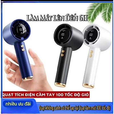 Quạt gió mini cầm tay tốc độ gió tùy chỉnh làm mát nhanh