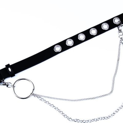 Dây xích kim loại phụ kiện thời trang đeo quần sành điệu