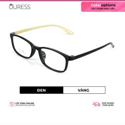 Gọng kính nhựa dẻo thời trang nam nữ siêu nhẹ siêu bền Ouress 2031