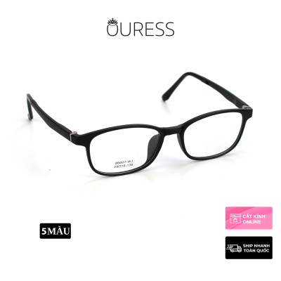 Gọng kính nhựa 86007 thời trang nam nữ siêu bền cá tính OURESS