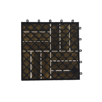 Vỉ gỗ lót sàn trong nhà và ngoài trời PLANTER 12 nan màu nâu vàng  | Index Living Mall -  Phân phối độc quyền tại Việt Nam