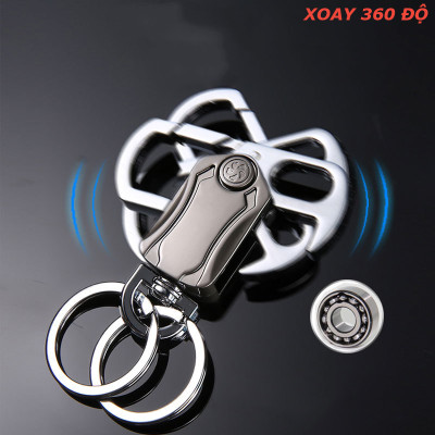 Móc khóa xoay 360 độ kèm khui lon - Hàng chính hãng