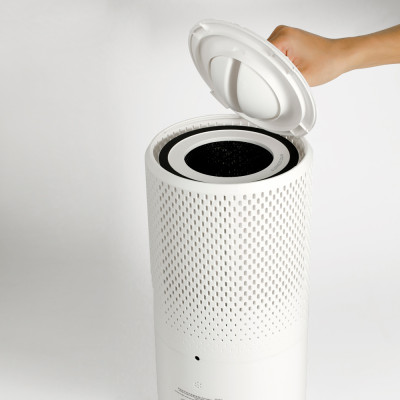 Máy Lọc Không Khí Lock&Lock ENP126WHT - Hàng Chính Hãng, Tặng Kèm Ống Hút Và Cọ Rửa