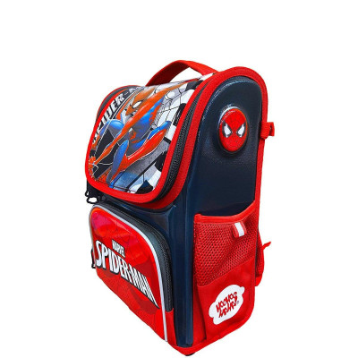 Balo Bé Trai Chống Gù - HooHooHaHa BLH12-1300 - Spider Man Black