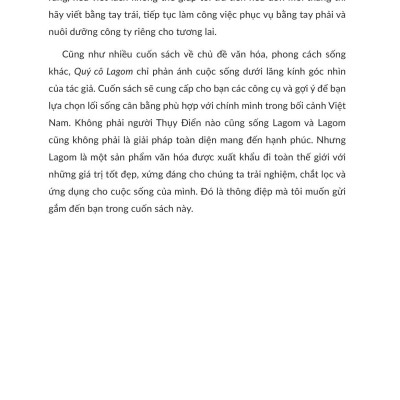 Quý Cô Lagom - 7 Khía Cạnh Cuộc Sống Mà Tôi Học Được Từ Phụ Nữ Thụy Điển