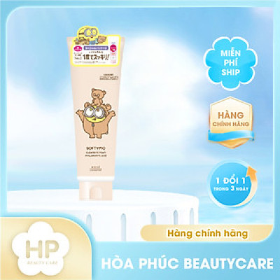 Phiên Bản Giới Hạn Minions Sữa Rửa Mặt Tẩy Trang Dưỡng Trắng Da Kose Softymo Cleansing Foam 190 G (2 loại)