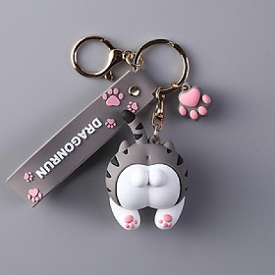 Móc Khóa Mông Mèo Tay Mèo 