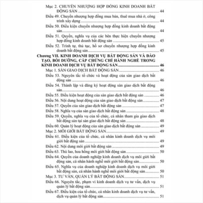Sách Luật Kinh Doanh Bất Động Sản – Hệ thống Các Văn Bản Quy Định Chi Tiết Thi Hành (V2476T)