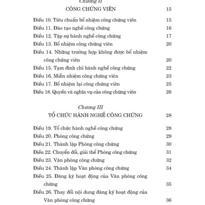 Luật công chứng năm 2024 - bản in 2025