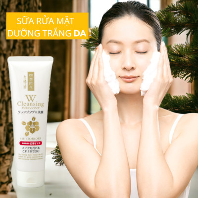 Sữa Rửa Mặt Chiết Xuất Hoa Trà Trắng Shikioriori W Cleansing Wash (190 G)