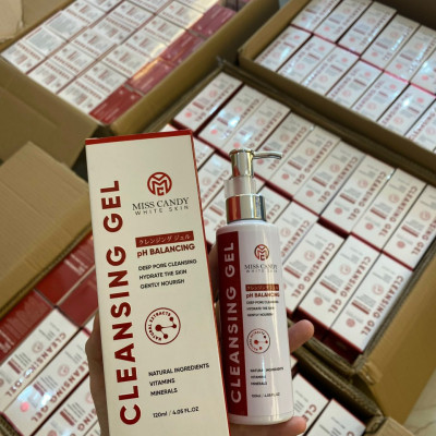 Gel Rửa Mặt Dịu Nhẹ AHA Làm Sạch Sâu CLEANSING GEL MISS CANDY 120ml,Làm Sạch Bụi Bẩn,Giảm Nhờn,Ngừa Mụn & Cân Bằng Độ PH Cho Da - Gia Tuệ House