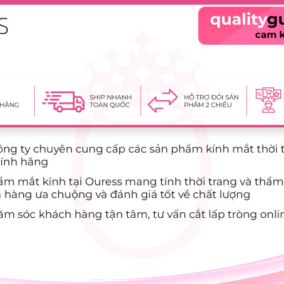 Gọng kính hợp kim siêu nhẹ siêu bền thời trang nam nữ Ouress S30096