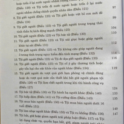 55 Cặp Tội Danh Dễ Nhầm Lẫn Trong Bộ Luật Hình Sự (Hiện Hành) (Xuất bản lần thứ ba có sửa chữa, bổ sung)