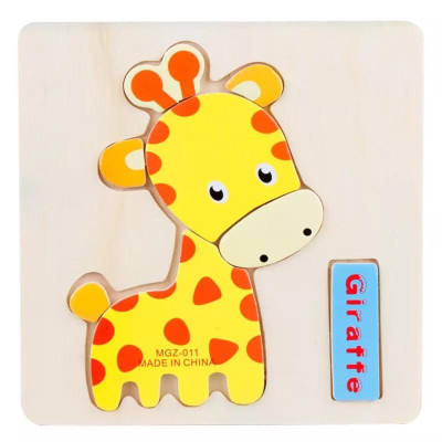 Combo 10 Tranh Ghép 2D và 3D Hình Con Vật và Phương Tiện Giao Thông ,Tranh Ghép Hình Thông Minh Cho Bé