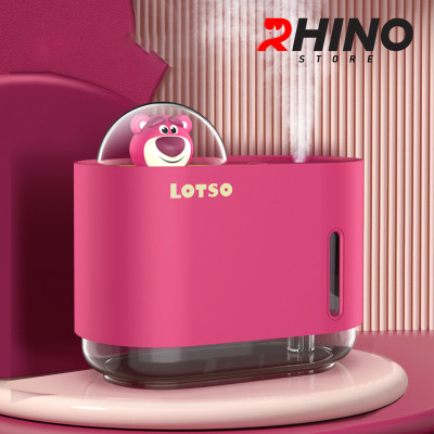 Máy phun sương tạo ẩm Rhino H905, dung tích 300ml, tích hợp đèn ngủ hàng chính hãng