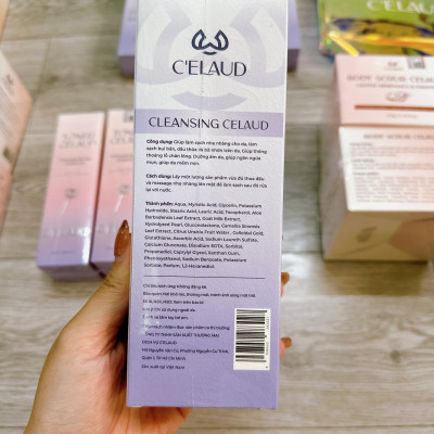 Sữa Rửa Mặt Làm Sạch Sâu Cho Da Cleansing Celaud 100ml