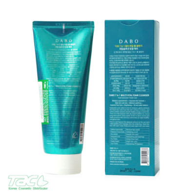 SỮA RỬA MẶT CẤP ẨM H.A CAO CẤP 7 TÁC DỤNG – DABO 7IN1 MULTI HYAL FOAM CLEANSER 180ML