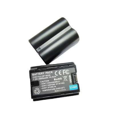 ROGTZ - Pin Lithium-Ion Cao Cấp NP-W235 2000mah Cho Máy Ảnh Fujifilm X-T4 GFX100S GFX50S II XT4, Mật Độ Năng Lượng Cao, Tuổi Thọ Cao, Bộ Sạc Dual USB Thông Minh, Màn LCD, Nhỏ Gọn, An Toàn, Tiện Lợi - Hàng Chính Hãng
