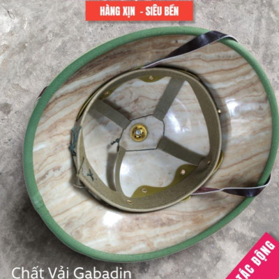 Mũ cối tàu cốt phíp hàng thửa- thích hợp làm quà tặng biếu sếp,siêu cứng,không ngấm nước,đốt không cháy,vải gabadin tô châu