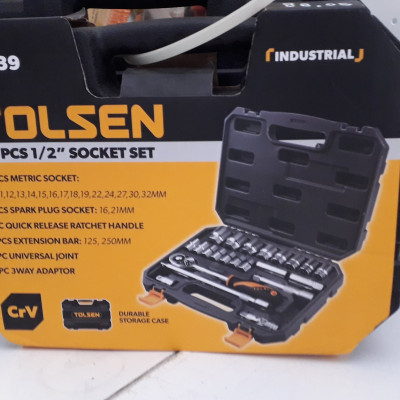 Bộ tuýp 1/2 inch Tolsen 15139 (22 món)- Hàng chính hãng