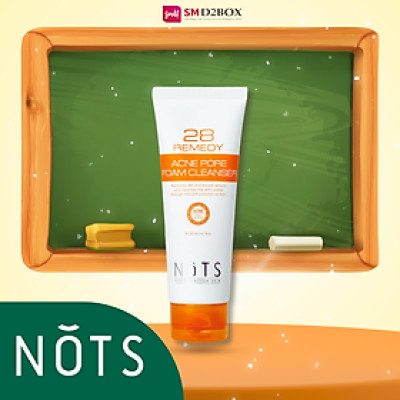 Sữa Rửa Mặt Tạo Bọt Ngăn Ngừa Mụn NoTS 28REMEDY ACNE PORE FOAM CLEANSER 