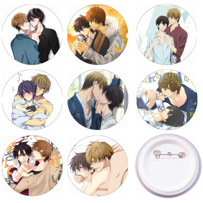 Huy hiệu Dakaretai Otoko combo 10 cái khác nhau