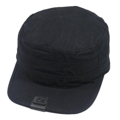 Nón kết nam đầu bằng lốc xoáy có khóa tăng giảm phía sau mũ lưỡi trai nam với chất liệu vải cotton cao cấp