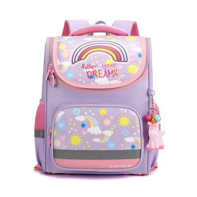 Ba lô CHỐNG GÙ học sinh cấp 1 siêu nhẹ chống nước cao cấp phong cách mới - BEE GEE HS1051