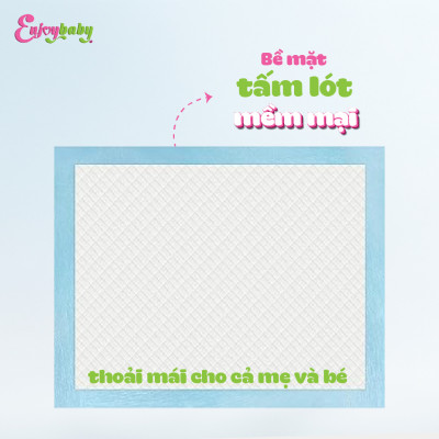 Miếng lót cho mẹ và bé Enjoy 40x60 cm thấm hút, chống tràn hiệu quả