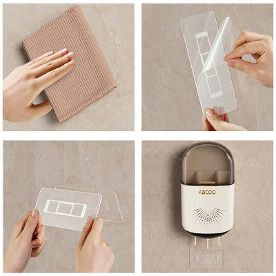 Miếng Dán Hộp Đựng Đũa Thìa Có Nắp Treo Tường Máy Sấy Đũa Muỗng Dán Thay Thế Giá Kệ Nhà Tắm Ecoco