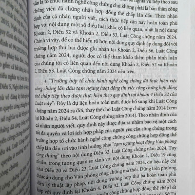 Bình luận Luật Công chứng năm 2024