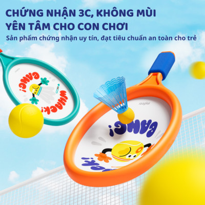 Vợt cầu lông cho trẻ em vợt tennis Mideer Kids Entry-Level Racket 2 in 1 Đồ chơi thể thao cho bé