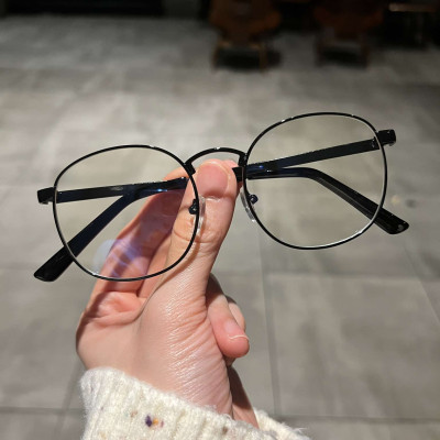 Kính vintage kim loại viền gọng dày cho nam nữ