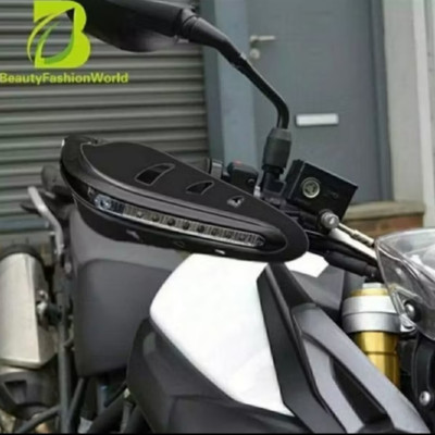 BỘ 2 ĐẦU GÙ CHỐNG ĐỔ BẢO VỆ XE MÁY CÓ ĐÈN LED TRANG TRÍ CỰC ĐẸP MẪU MỚI