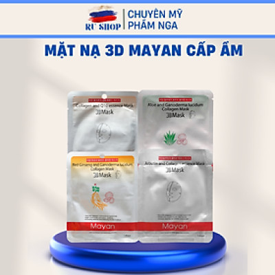 Mặt Nạ 3D Mayan cấp ẩm, trẻ hóa da, sáng da xỉn màu