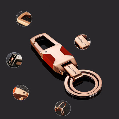 Móc chìa khóa đa năng ô tô, xe máy Jobon ZB-010 - Kích thước: Dài 9.2cm x rộng 2.3cm - HÀNG NHẬP KHẨU