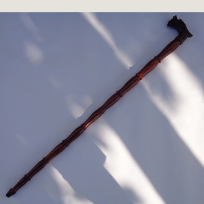 Gậy batoong gỗ trắc đầu rồng cho người già